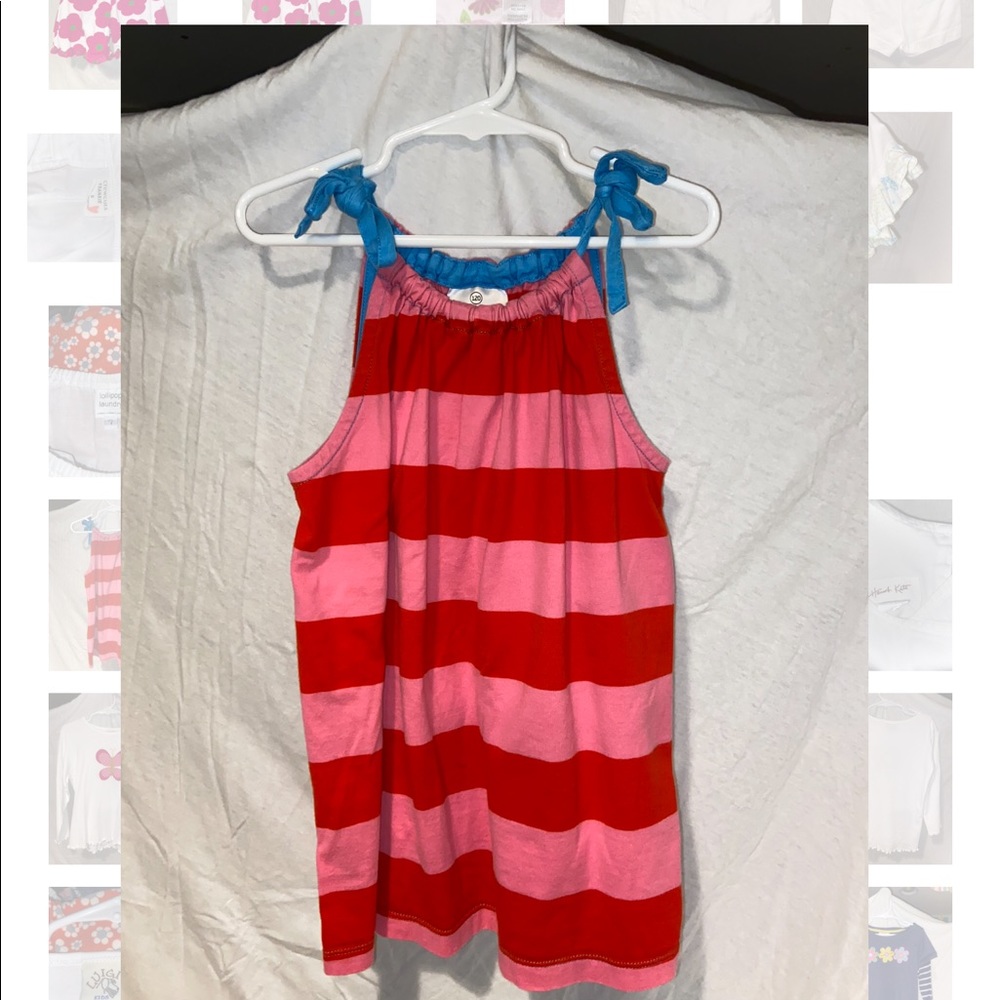Hanna Andersson Girls Striped Tank